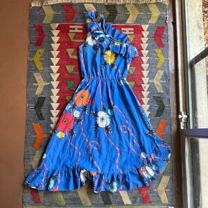 Vintage One Shouldered Dress